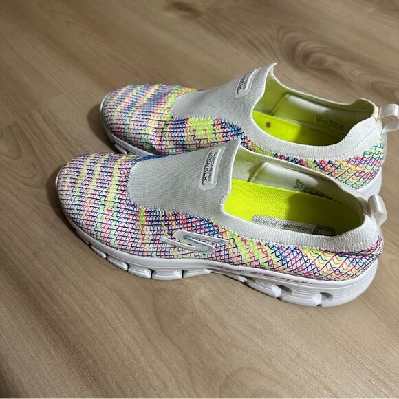 Skechers Slip-ins: Glide-Step Flex Size 10 Multicolored Sneaker Shoe - Picture 9 of 15